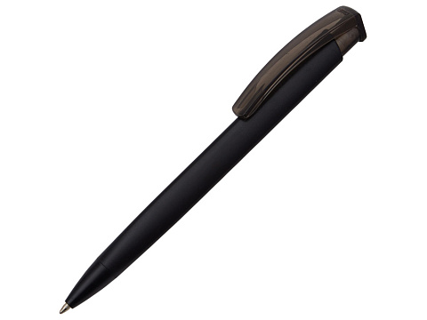 Ручка шариковая пластиковая Trinity K Transaprent Recy, черный