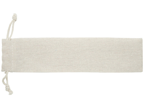 Набор столовых приборов из нержавеющей стали и бука Root из 5 предметов - Натуральный - рис 4.