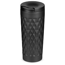 Герметичная вакуумная термокружка Matrix,450 мл, черный