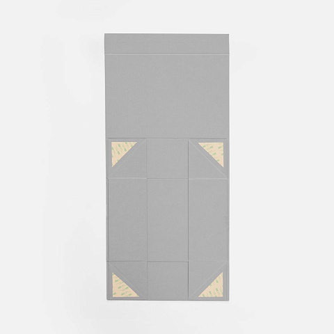 Коробка складная Quadra Fold, серая - рис 7.