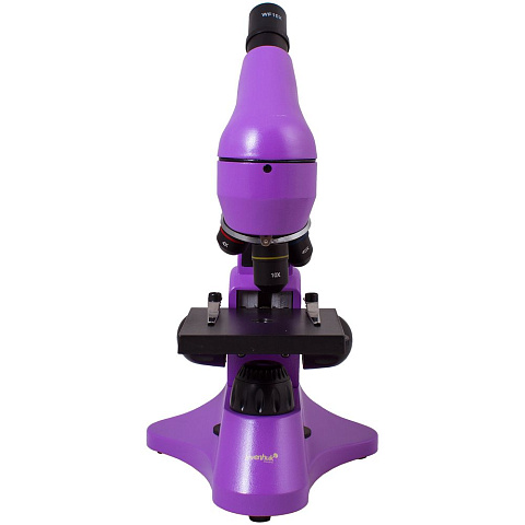 Монокулярный микроскоп Rainbow 50L с набором для опытов, фиолетовый - рис 5.