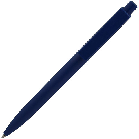Ручка шариковая Crest, темно-синяя - рис 4.
