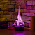 3D светильник Эйфелева башня - миниатюра - рис 5.