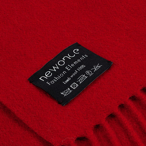 Шарф Graceful, красный - рис 6.