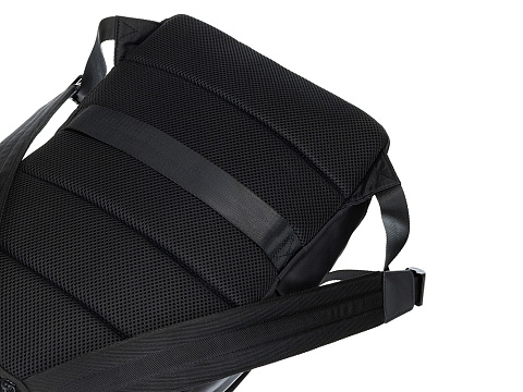 Рюкзак TORBER НОВА с отделением для ноутбука 14.1, чёрный, нейлон/полиэстер, 25 х 11 х 43 см - рис 6.