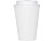 Пластиковый стакан Take away с двойными стенками и крышкой с силиконовым клапаном, 350 мл, белый - миниатюра - рис 4.