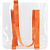 Шопер Clear Fest, прозрачный с оранжевыми ручками - миниатюра - рис 3.