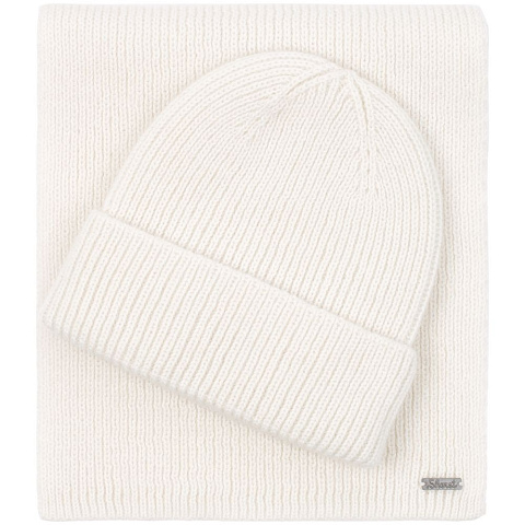 Шарф Bernard, молочно-белый - рис 9.