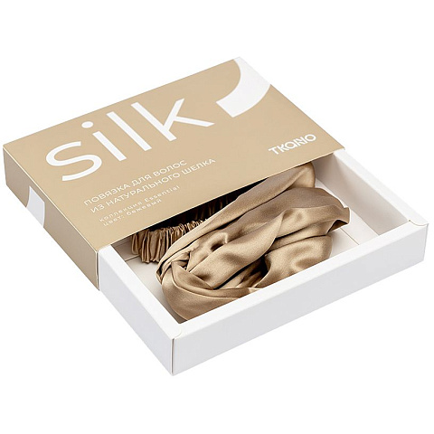 Повязка для волос Essential, бежевая - рис 7.