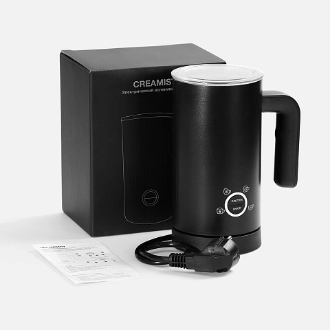 Электрический вспениватель молока Creamistry, черный - рис 7.