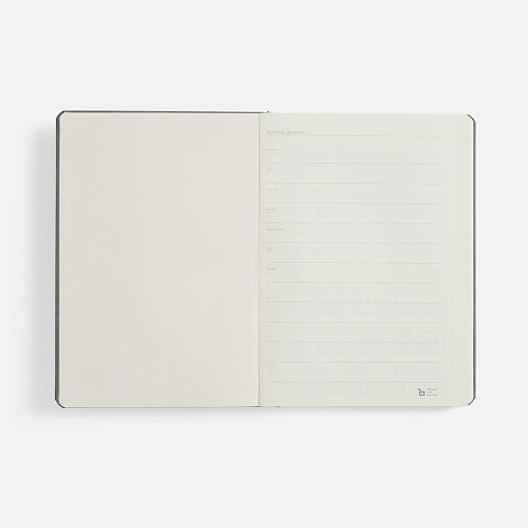 Ежедневник Urban Hard, недатированный, серый - рис 6.