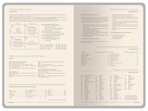 Ежедневник А5 Megapolis Color New soft-touch, светло-серый - рис 9.