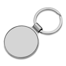 Брелок Light Steel Rnd, серебристый