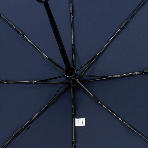 Зонт складной Brellix, темно-синий - рис 4.