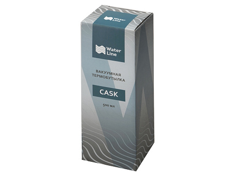 Вакуумная термобутылка "Cask" Waterline, soft touch, 500 мл, белый (Р) - рис 7.