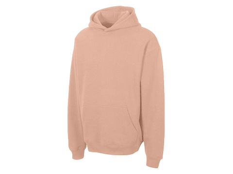 Толстовка с капюшоном оверсайз Berlin унисекс, лосось - рис 7.
