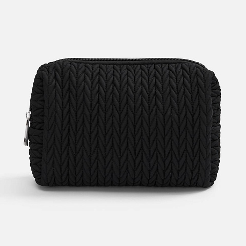 Косметичка дорожная Figgere, черная - рис 3.