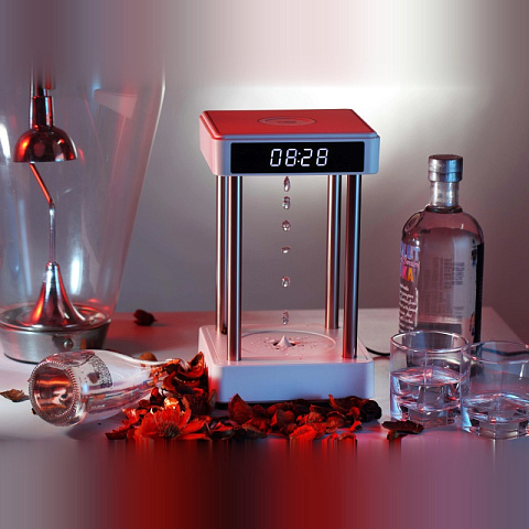 Антигравитационный левитирующий фонтан с часами Anti-Gravity Hydra Lamp - рис 5.