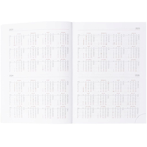 Ежедневник Nebraska, недатированный, синий - рис 7.