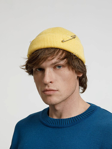 Шапка Pricker, желтая (попкорн) - рис 9.