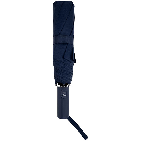 Зонт складной Ribbo, темно-синий - рис 6.