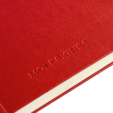 Записная книжка Moleskine Classic Large, в линейку, красная - рис 10.
