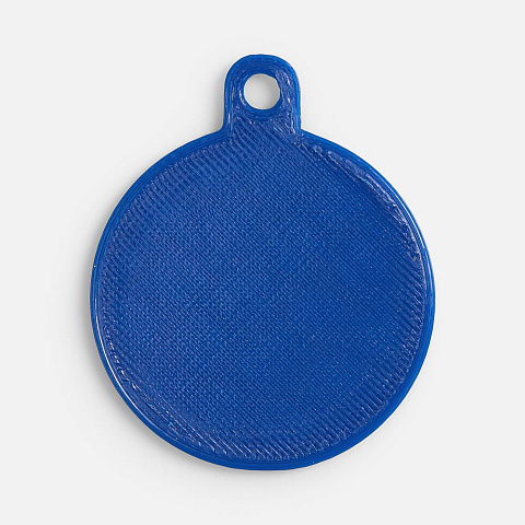 Подвеска Round, 3D-печать, синяя - рис 2.