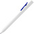 Ручка шариковая Swiper SQ, белая с синим - миниатюра - рис 4.