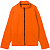 Куртка флисовая унисекс Manakin, оранжевая - миниатюра