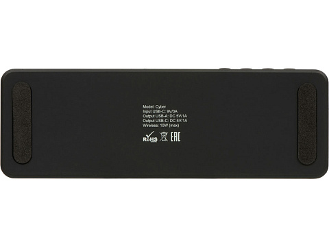 Часы с беспроводной зарядкой Cyber, 10 Вт (Р) - рис 4.