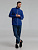 Куртка флисовая мужская Twohand, синяя - миниатюра - рис 9.