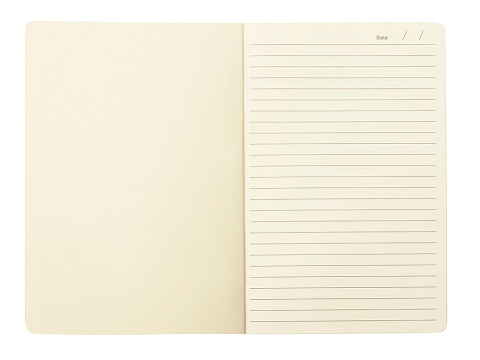 Блокнот А5 в бумажной обложке, белый - рис 3.