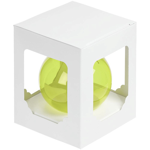 Елочный шар Gala Night в коробке, зеленый, 6 см - рис 5.