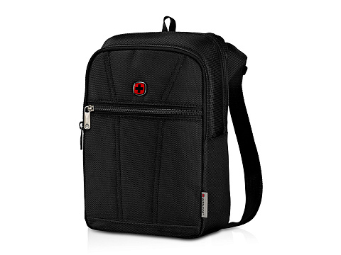 Сумка WENGER BC First для ношения через плечо,чёрный, 100% полиэстер, 21х28х9 см, 4 л