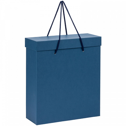 Коробка - пакет для подарков 27х10 см (4 цвета)  - рис 2.