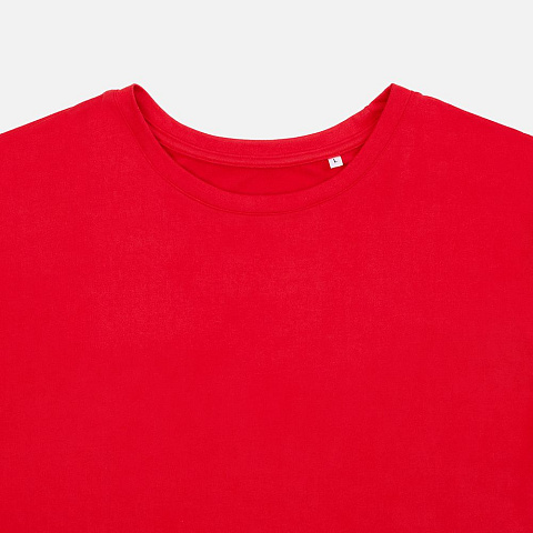 Футболка унисекс Senti, красная - рис 4.