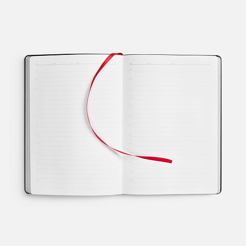 Ежедневник Nebraska Flex, недатированный, красный с золотистым - рис 10.