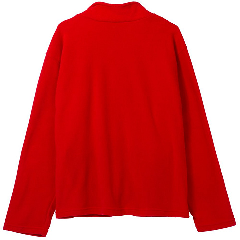 Куртка флисовая унисекс Manakin, красная - рис 3.
