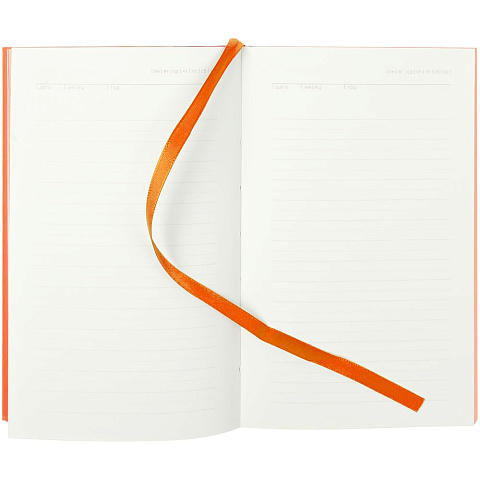 Ежедневник Flat Mini, недатированный, оранжевый - рис 6.