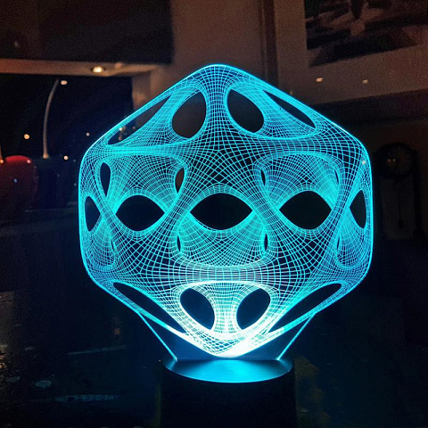 3D лампа Иллюзия - рис 4.