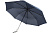 Зонт складной Fiber, темно-синий - миниатюра