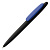 Ручка шариковая Prodir DS5 TRR-P Soft Touch, черная с синим - миниатюра