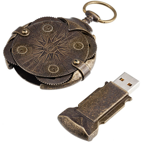 Флешка «Криптекс»® Compass Lock, 32 Гб - рис 8.