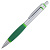 Ручка шариковая Boomer, с зелеными элементами - миниатюра
