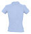 Рубашка поло женская People 210, голубая - миниатюра - рис 3.