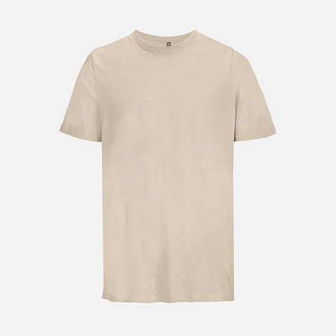 Футболка унисекс Legend, бежевая (льняная) - рис 2.