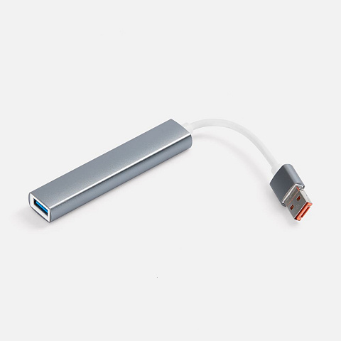 USB-хаб Slotto, серый - рис 4.