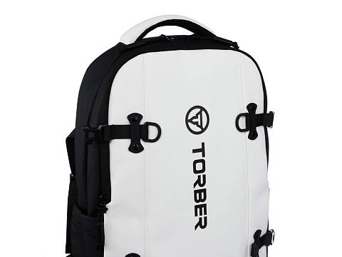 Рюкзак спортивный TORBER Xtreme 18, белый/чёрный, 31 х 12 х 46 см, 17л - рис 8.
