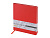 Еженедельник с каменной бумагой А5+ Carrara, красный - миниатюра
