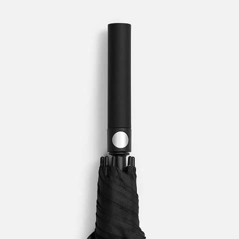 Зонт-трость Simple Golf, черный - рис 5.